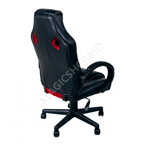 Офисное кресло CX 6207 черный с красным